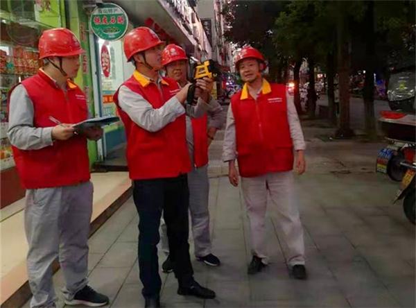 湖南省新宁县红外测温护航夏季用电安全
