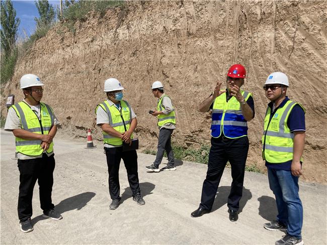 库热西·艾孜孜带队赴中建西部建设新疆公司奎屯厂开展安全生产检查