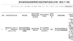 贵州济生制药有限公司生产“劣药”牛黄解毒胶囊 被处罚没款259万元