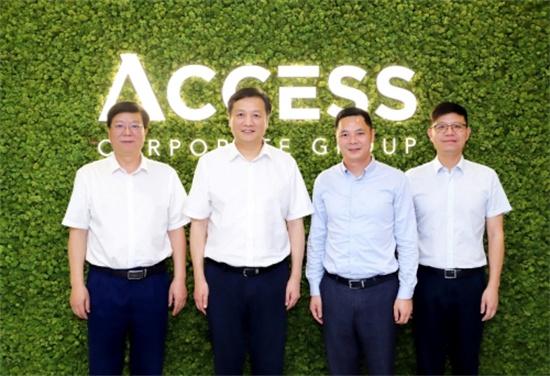 杭州市副市长胡伟调研ACCESS集团，创新内外贸一体化发展受肯定