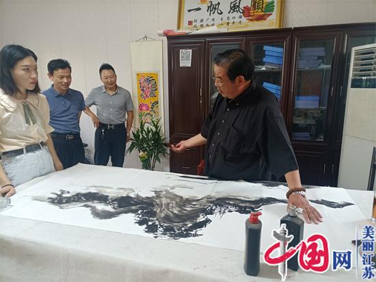 中国齐白石艺术研究院山东分院秘书长李学友组织召开两地书画学术研讨会