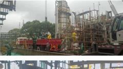 宝武碳业化工作业区最大化产系列年修项目顺利抢修完工