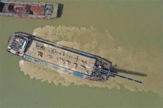 广东省一些出海水道内非法洗砂洗泥活动多发 协同监管打击不力