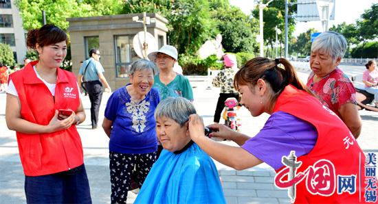 无锡安镇：先锋义剪“志愿红”为党史学习教育助力添彩