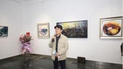 人花对酌：复调的乐章——李采新华油画艺术展在彭城开幕