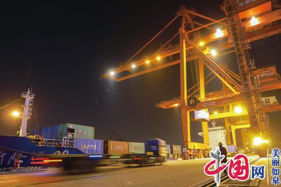 江苏如皋港苏中国际码头年吞吐量突破50万标箱