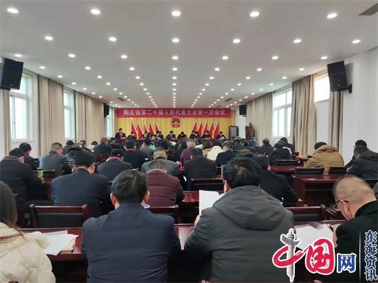 兴化市陶庄镇第二十届人民代表大会第一次会议胜利召开