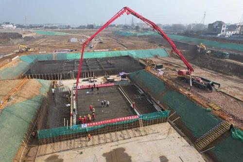 中建筑港魏村枢纽项目进入主体施工阶段