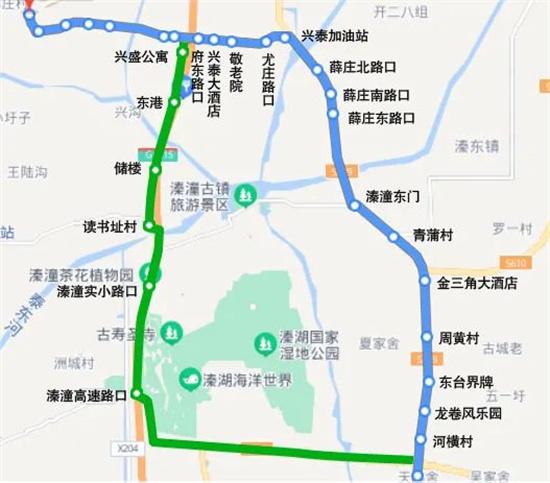 因疫情防控道路管控 姜堰部分公交线路调整 请相互转告!