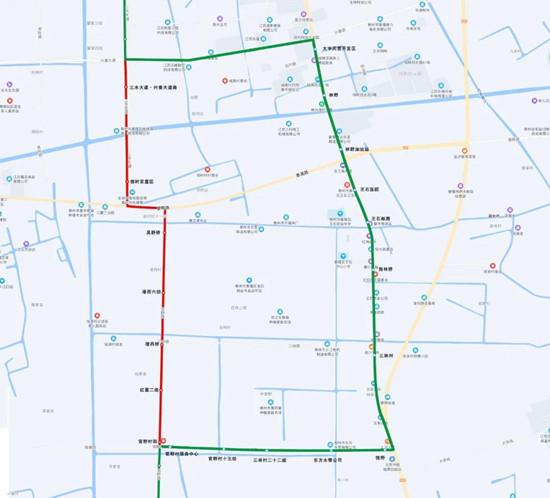 即日起 姜堰公交829路线路调整走向