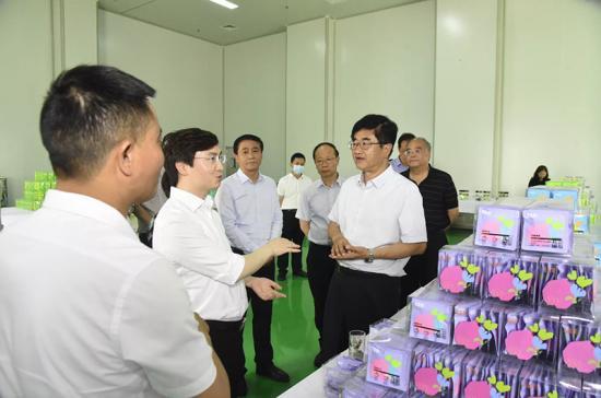 贵州茶产业领导小组组长慕德贵主任率队调研金尘茶，给予高度评价