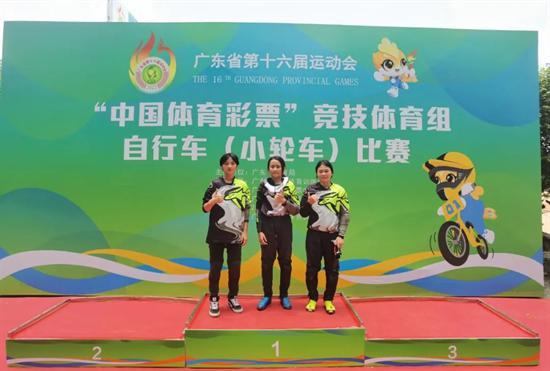 真快!东莞黄江自行车队在省运会上连夺4枚金牌