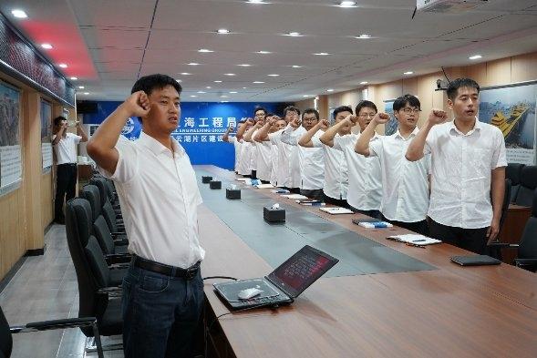 中铁上海工程局建筑公司肥西紫云湖项目开展青年精神素养提升系列活动