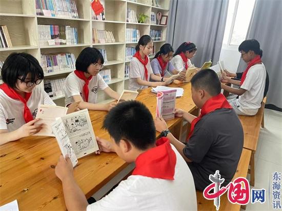 兴化市大营镇开展暑期青少年阅读关爱活动