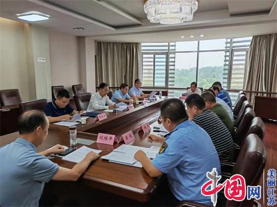 连云港市生态环境局领导赴东海县调研生态环境保护工作