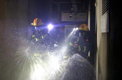 广西高层建筑跨区域灭火救援实战演练在桂林举行
