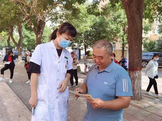 山西医科大学第二医院和榆次区人民医院专家携手健康义诊到社区