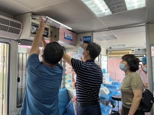 郴州市中心血站常态化开展安全生产和作风建设检查