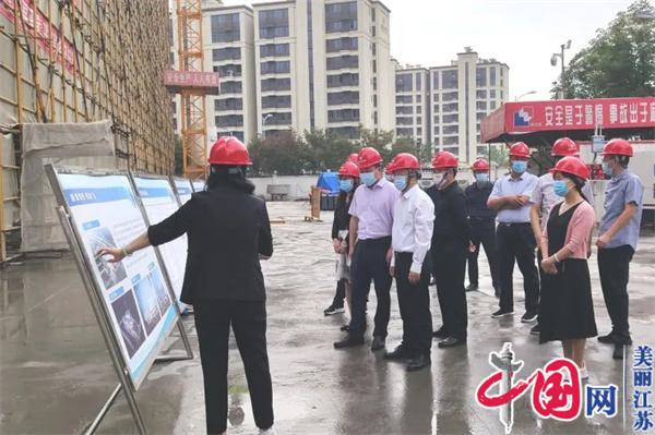 南京市六合区人大代表视察指导六合新城集团重点工作落实情况