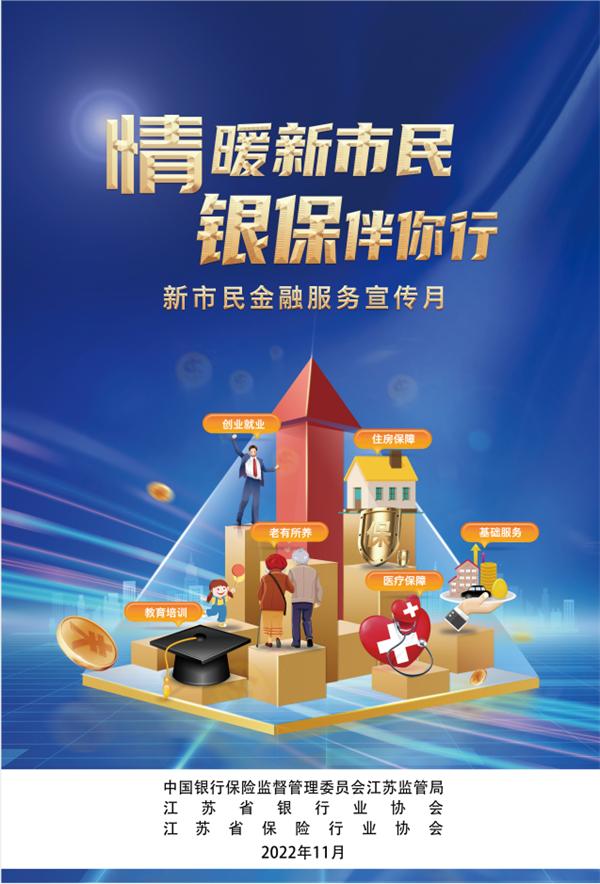 江苏银保监局部署在全省开展新市民金融服务宣传月活动
