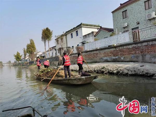 兴化市大营镇：清河志愿活动助力守护河畅水清