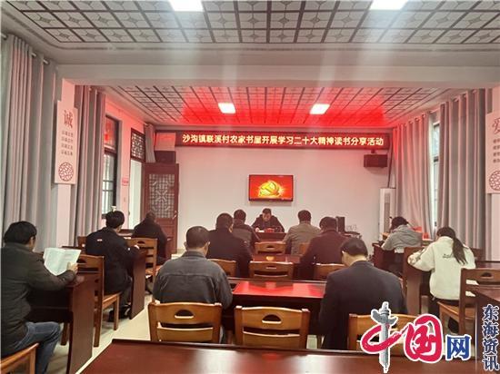 沙沟镇农家书屋开展“学习党的二十大精神”阅读活动
