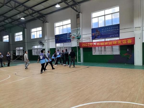 安徽万东轴承篮球友谊赛成功举办