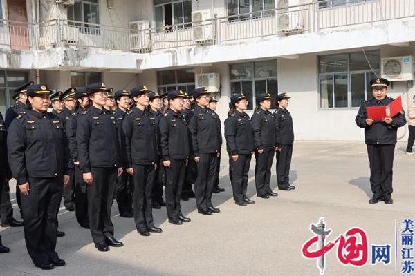 以春为号 淬炼铁军丨淮安市生态环境局这场队列训练和环境安全培训精彩不断