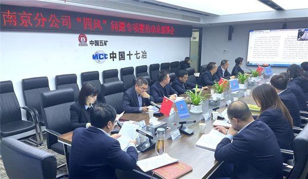 南京分公司召开“四风”问题专项整治工作动员部署会