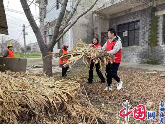 泰兴市滨江镇开展“清洁家园”行动 助推文明城市创建