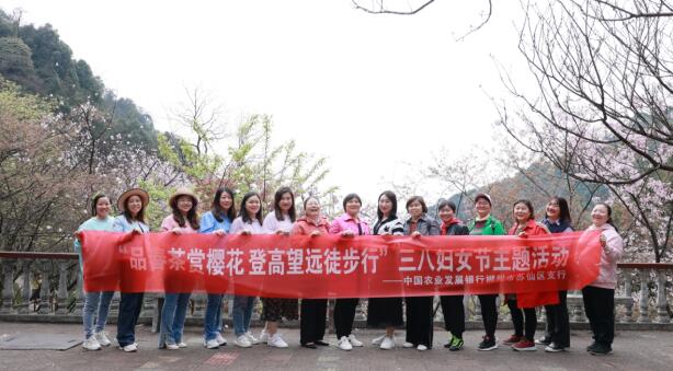 农发行苏仙区支行开展三八妇女节活动