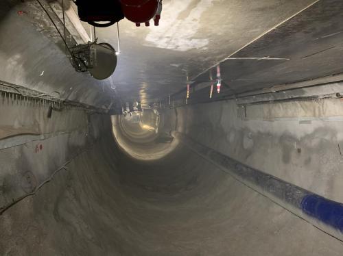 杭温铁路二期首座超五公里隧道顺利贯通