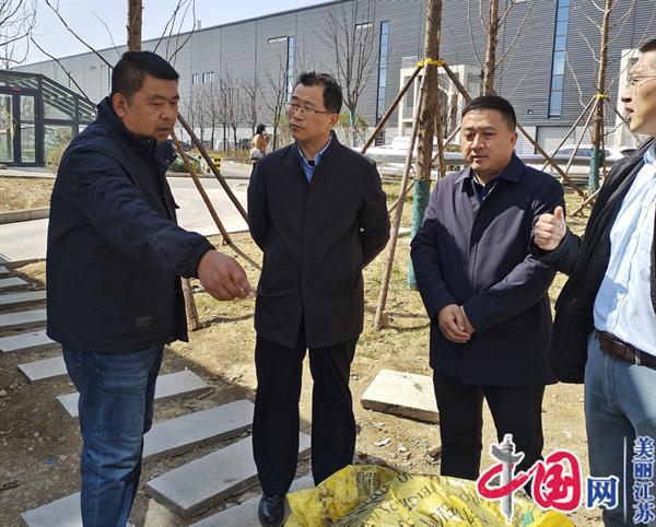 淮安市生态环境局领导赴清江浦区开展重大产业项目帮扶指导
