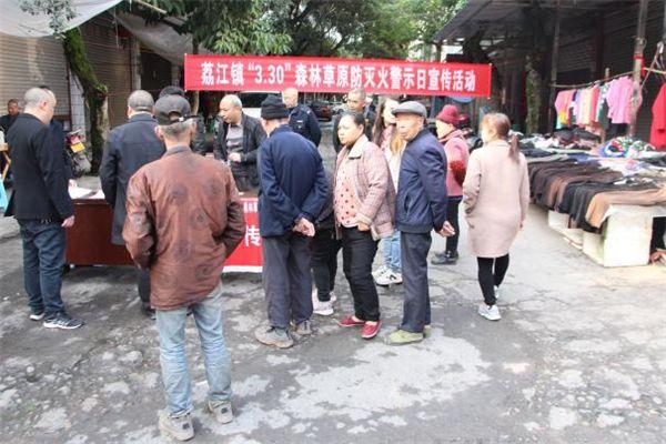 合江县荔江镇：巧用农村赶集日 宣传活动接地气