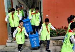 南湾营小学打造“栖生态”垃圾分类典范校园