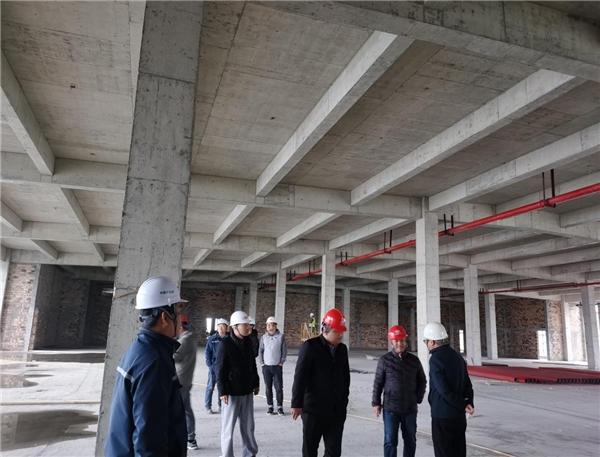 十七冶南京分公司砀徐产业园EPC项目7主体结构一次性验收合格