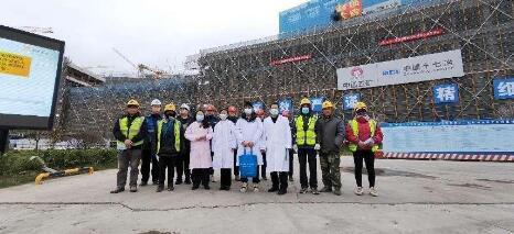 中国十七冶响水县人民医院项目多措落实“安全管理强化提升”系列活动