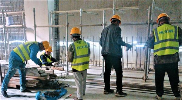 天津地铁4号线北段工程土建2标项目“五一”施工大干进行时