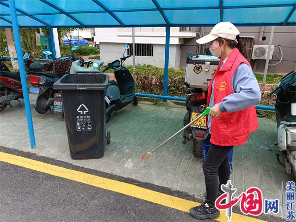 南京太平社区：弘扬劳动精神 美化家园环境