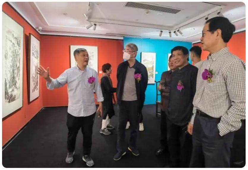 一览湖山烟霞之美 当代中国山水画五人展在杭举办