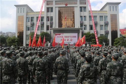 广昌县：民兵点验 点出精气神