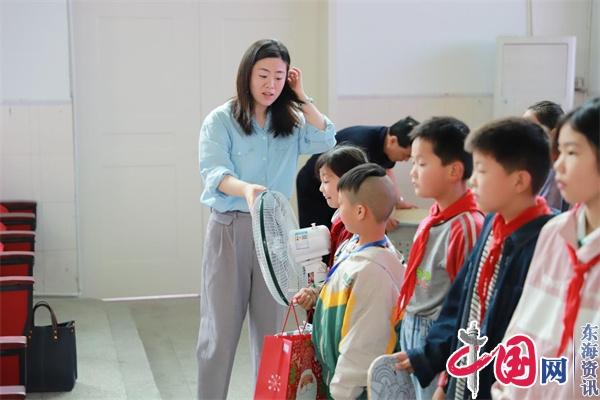 兴化市陶庄镇开展圆梦困境儿童“微心愿”暨安全知识进校园活动