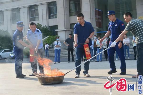 淮安中院开展消防和急救培训演练