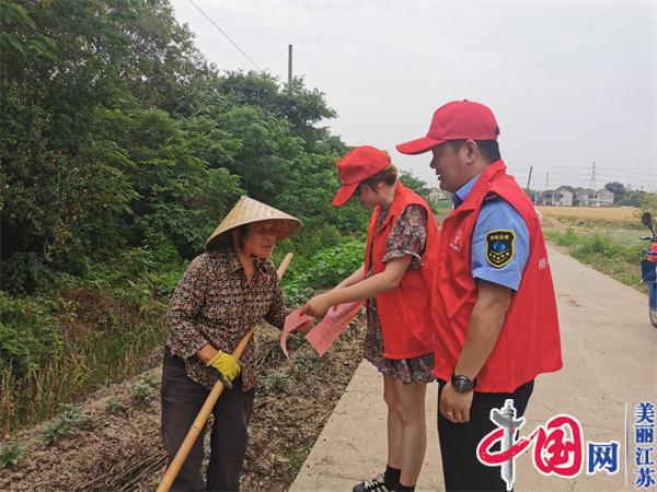 张家港市高新区(塘桥镇)党建引领织密秸秆禁烧“防护网”