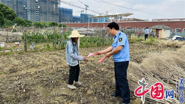 张家港市高新区(塘桥镇)党建引领织密秸秆禁烧“防护网”