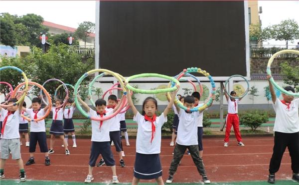 浙江浦江：五育并举大课间 “双减”工作更有效