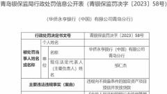 华侨永亨银行青岛违法被罚 向不具备条件项目授信放贷