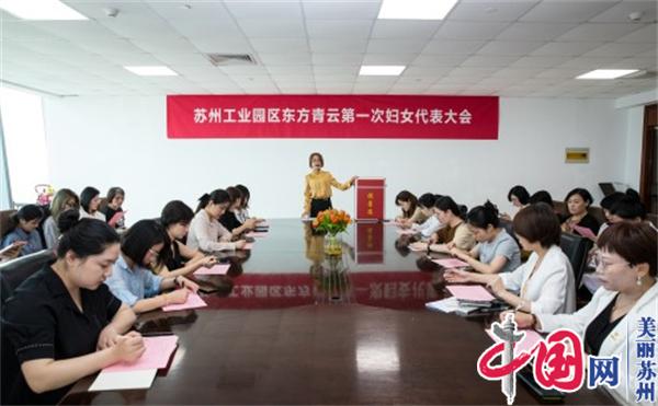 苏州中心广场社区凝聚巾帼力量 社区成立首个楼宇妇联