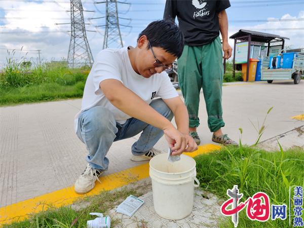 常熟市支塘镇何北村：创新“鸡尾酒”疗法 助力游园杂草防控长效管理