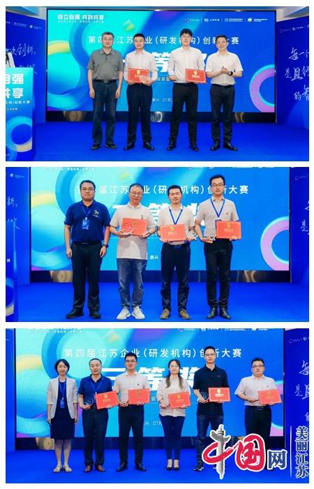 第四届江苏企业(研发机构)创新大赛首场比赛在泰兴高新区成功举办